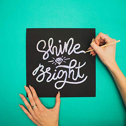 Art 101 USA Ultimate Scratch Art Combo Kit with 41 Pieces in a Colorful Carrying Case, Multi Art 101 USA