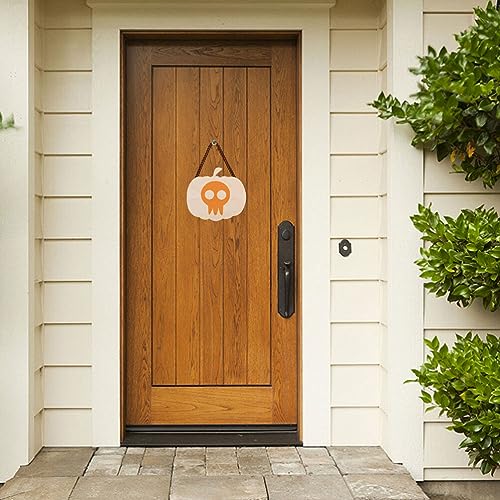 Wooden 4pcs Wooden Pumpkin Cutout Unfinished Thanksgiving Pumpkin Wooden Decorations Halloween Blank Craft Pumpkin Ornaments for DIY Halloween Yardwe