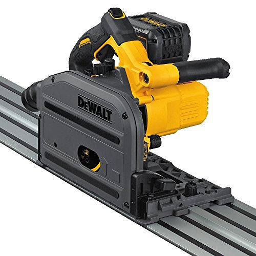 DEWALT FLEXVOLT 60V MAX* Circular Saw, 6-1/2-Inch, Cordless TrackSaw Kit (DCS520T1) DEWALT