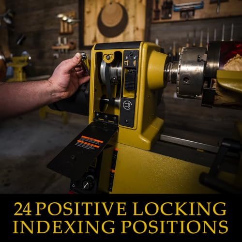 Powermatic 14" x 20" Benchtop Woodworking Lathe, 1 HP, 1Ph 120V (Model PM2014) Powermatic