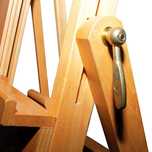 Mont Marte Convertible Studio Easel. Floor Easel Suitable for a Range of Canvas Sizes. Easy Height and Tilt Adjustment. MONT MARTE