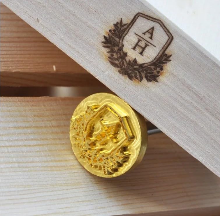 Personalized Custom Wood Branding Iron - Unique Stamp for Wood, Leather, Baking, and Meat Arokimi