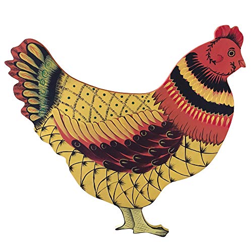 Chicken Cutout Unfinished Wood Animal Kids Craft Farm House Decor Easter Door Hanger MDF Shape Canvas Style 1 Diverse Woodworking