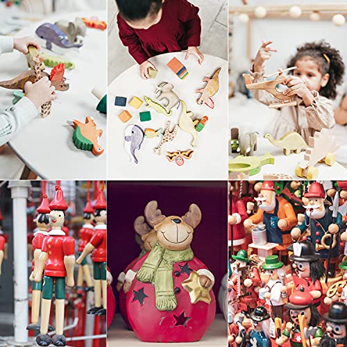 8 Pack Basswood Carving Blocks 4 X 2 X 2 Inch, Large Whittling Wood Carving Blocks Cubes Kit for Kids Adults Beginners or Expert, Fowecelt