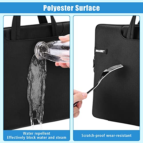 Case for A4 Light Box, IMAGE Waterproof 14 Inch Light Box Travel Storage Case Pouch Cover with Pockets Protective Light Pad Case for A4 Tracing Light IMAGE