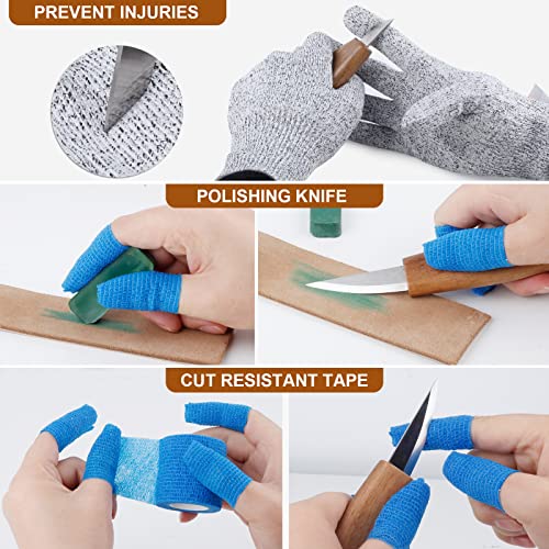 Olerqzer Whittling Wood Carving Kit,22PCS Wood Carving Tools Hand Carving Knife Set for Beginners Adults and Teens,3PCS Whittling Knife 9PCS Blocks & Olerqzer