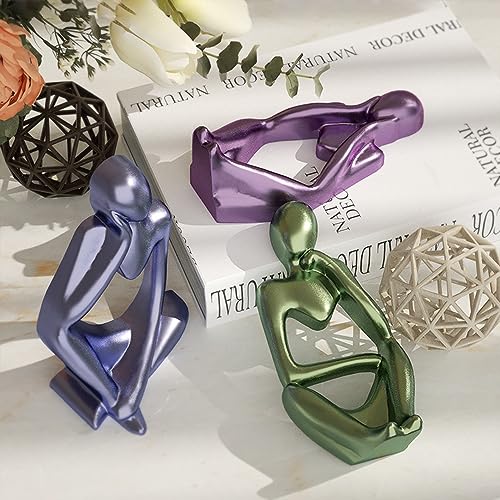 3Pcs Silicone Candle Molds, Art Thinker Epoxy Resin Molds Human Statues Sculptures Silicone Molds for Epoxy Resin Crafts Decorative Table Ornament LAUMOE