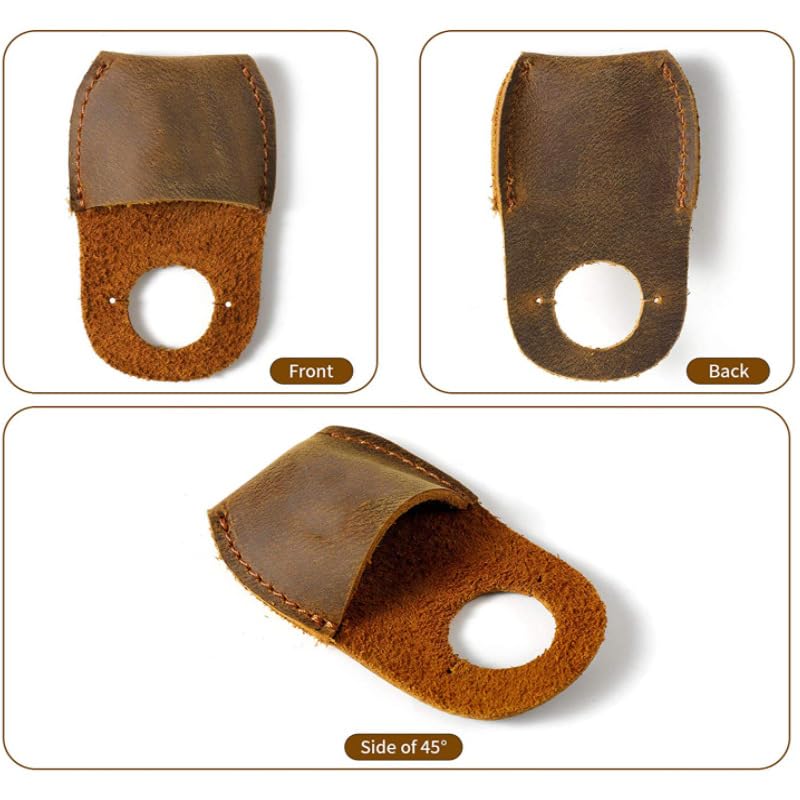 Thumb Guard-Lylence Wood Carving Tools,Leather Finger Protector,Thumb Protector,Thumb Guard Wood Carving,Carving Thumb Guard, Lylence