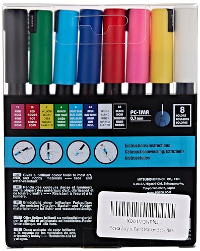 Posca Acrylic Paint Marker Set Posca