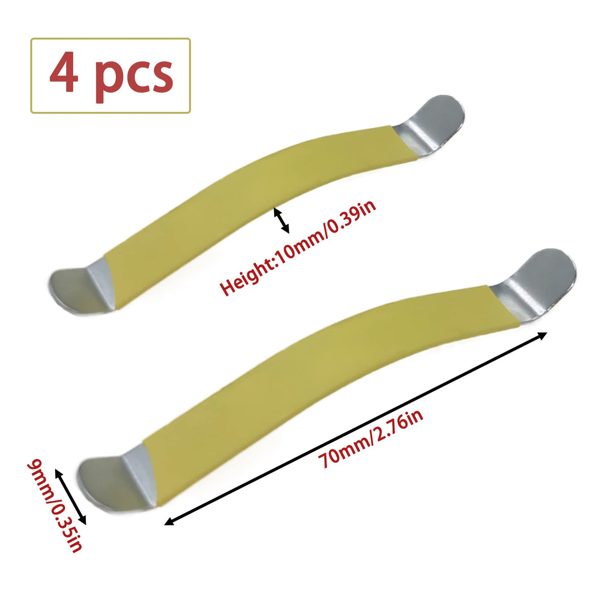 Cheerock Guitar String Spreaders Luthier Tool, 4pcs Rubber Guitar String Stretcher Tools for Guitar Fret Polishing, Guitar Fretboard Maintainance Cheerock