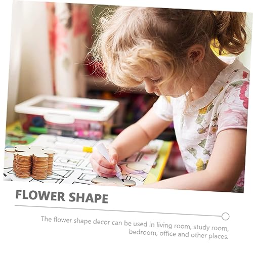 MAGICLULU 20pcs Coasters Crafts Wood Slices Unfinished Wood Chip Wood Blanks Blank Wood Chip Wood Craft Supplies Wood Chip for DIY Wood Flower Slices MAGICLULU