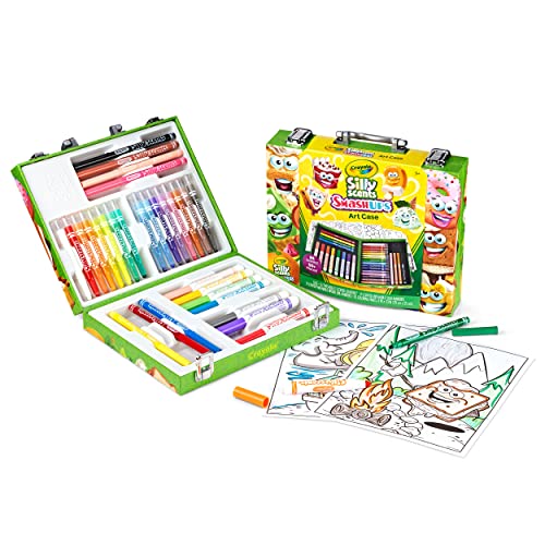 Crayola Silly Scents Mini Inspiration Art Case Coloring Set, Gift for Kids Age 4+ Crayola