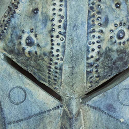 NOVICA Hand Carved African Wall Mask 'Brilliant Mind' NOVICA