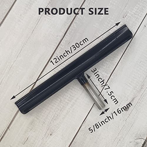 Lathe Tool Rest 5/8 Inch Post Stainless Steel Wood Lathe Tools Rest, Wood Lathe Turning Accessories for Woodworking, 12 Inch YEIXCIKA