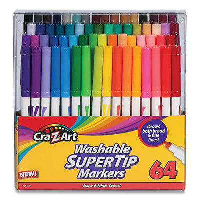 Cra-Z-Art 64 Colors Washable Super-tip Markers