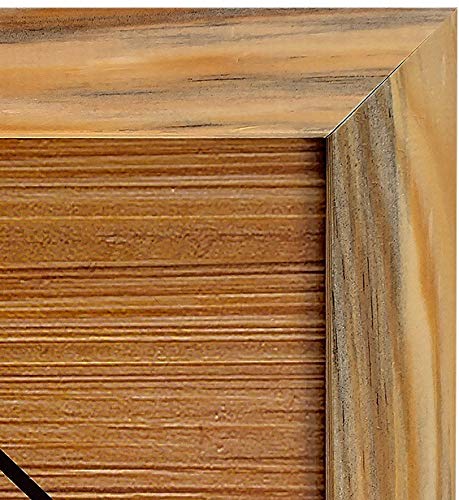 Rustic Wooden Poster Picture Frame 12x16 - Natural Solid Eco Distressed Wood for Wall Mounting Barnwood Photo Frame WOOD SIDE ORBIS