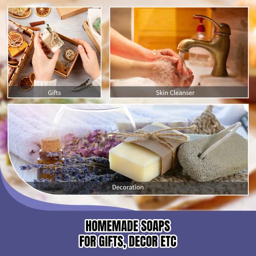 Fast METL Soap Making Kit with Electronic Hot Plate, Basic DIY Soap Making Supplies Including 1.1 lb Glycerin Soap Base, Pouring Pot, Silicon Mold FAST MELT