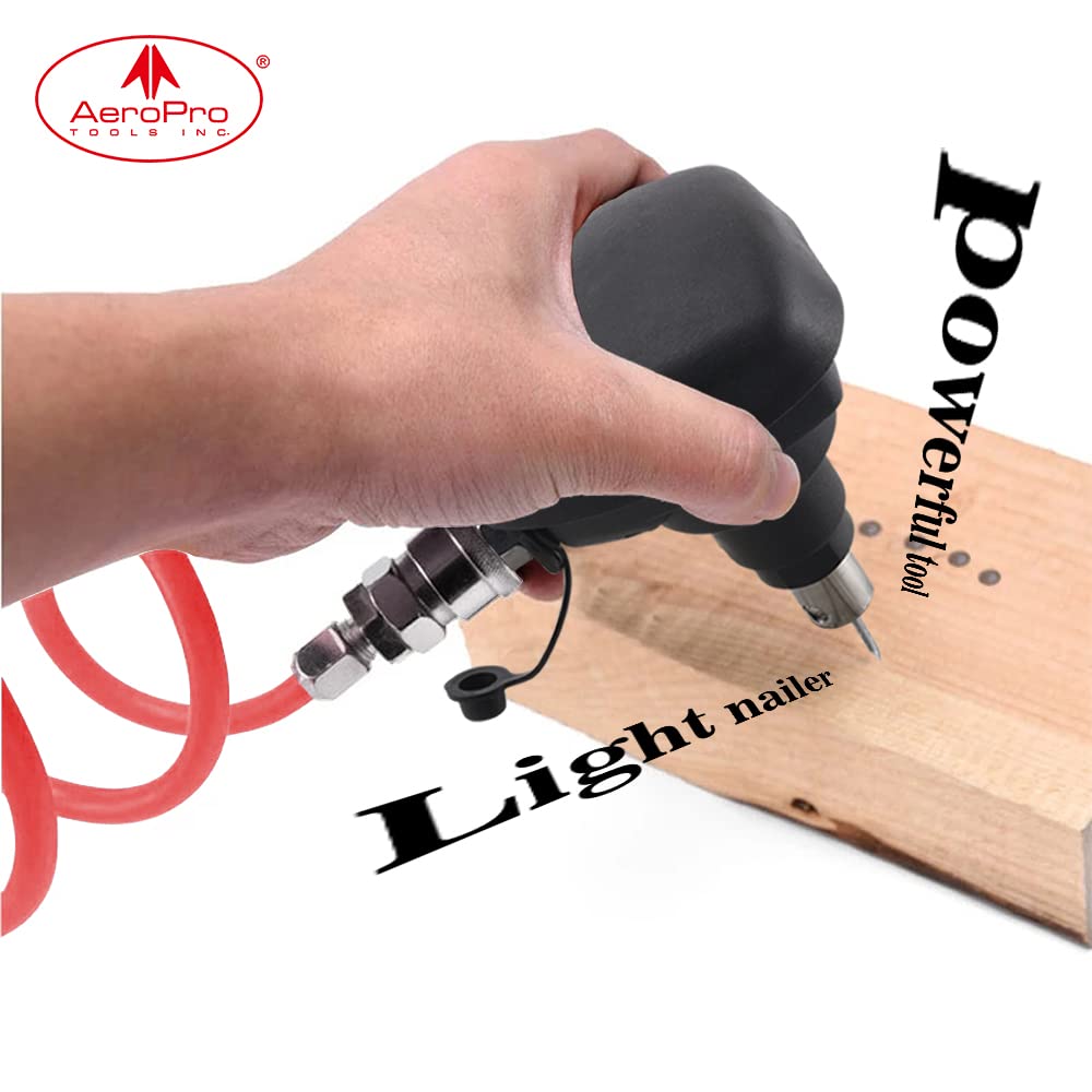 AEROPRO TOOLS Palm Nailer Pneumatic with Magnetic Tip, Joist Hanger Nail Gun, Metal Connector Nailer, Mini Air Palm Nailer, Pneumatic Nail Hammer, AEROPRO TOOLS INC