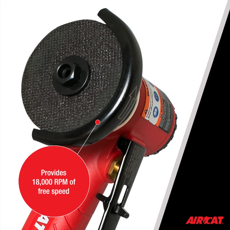 AIRCAT Pneumatic Tools 6525-A: .6 H 3-Inch In-Line Cut-Off Tool 18,000 RPM AIRCAT
