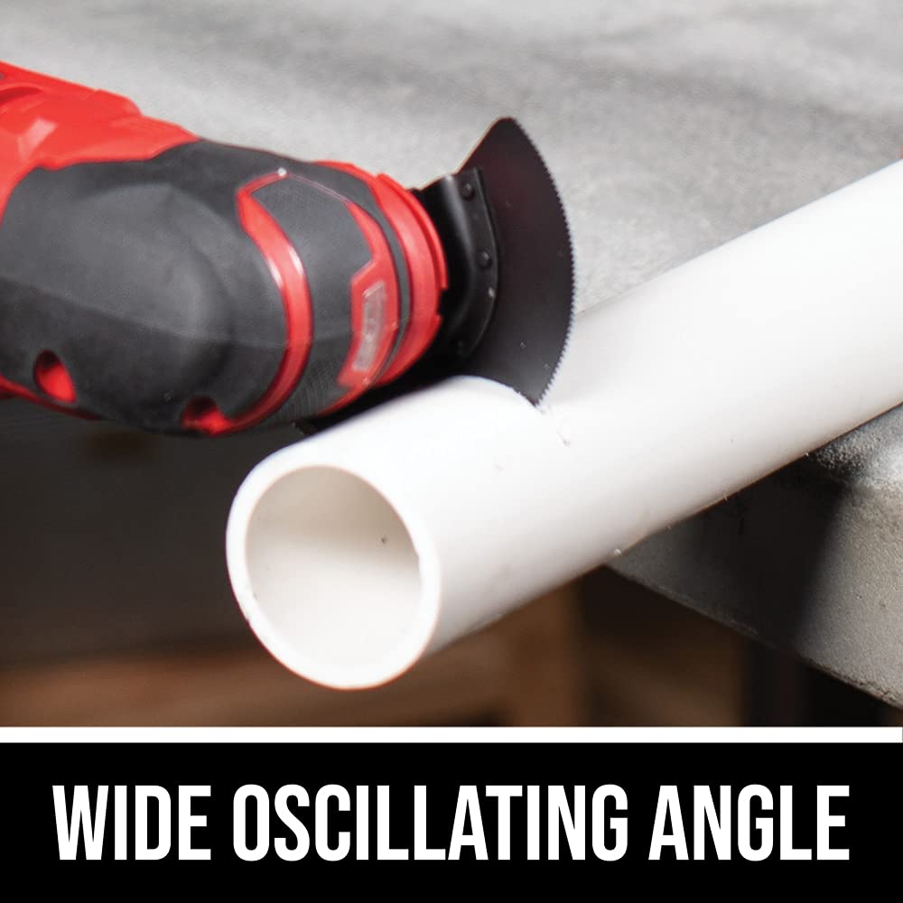 SKIL 20V Oscillating Tool Kit with 32pcs Accessories Includes 2.0Ah PWR CORE 20 Lithium Battery and Charger - OS593002 Skil