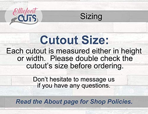 Shell Wooden Cutouts for crafts, Laser Cut Wood Shapes 5mm thick Baltic Birch Wood, Multiple Sizes Available Elliefont Styles