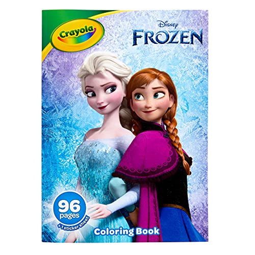 Crayola Frozen 2 Coloring Book with Stickers, Gift for Kids, 96 Pages, Ages 3, 4, 5, 6 Crayola