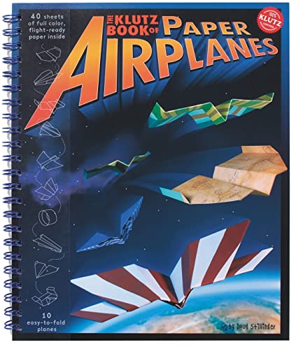 Klutz Book of Paper Airplanes Craft Kit Klutz