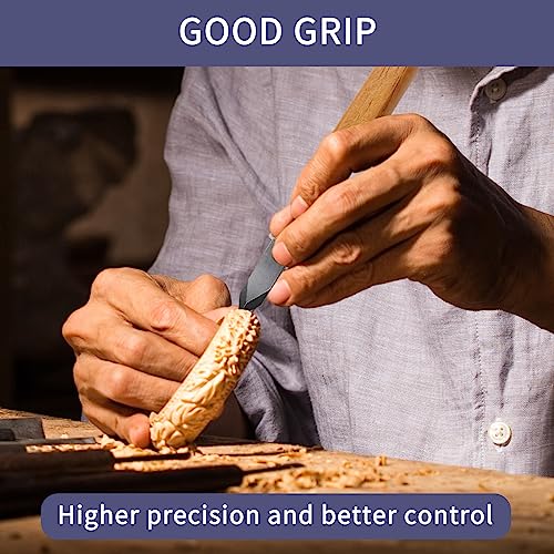 2Pack Woodworking Marking Knife with High Carbon Steel Blade - Dual Bevel Striking Knife for Precise Marking - Premium Quality Woodworking Tool for NIIIYTYB