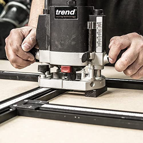 Trend Adjustable Routing Jig Frame & Guide System for Creating Square and Rectangular Recesses, Slots, and Face Panel Molds with a Router, VARIJIG TREND