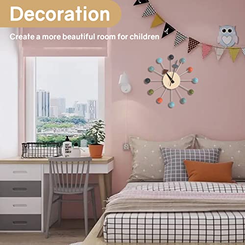 Sukh 400pcs Small Half Wooden Beads for Crafts - Wooden Balls for Crafts Unfinished - 12mm&15mm DIY Wooden Crafts Supplies Kids Christmas Ornaments Sukh