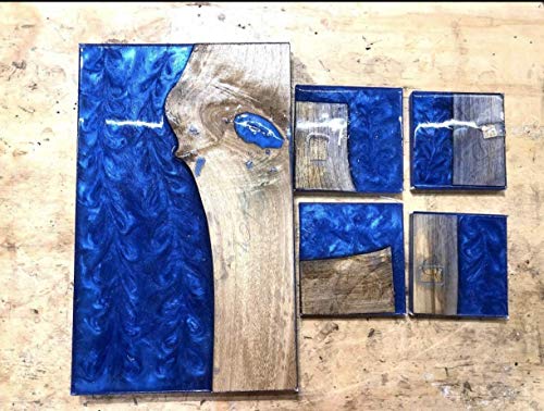 Deep Pour Epoxy Resin for River Table | 6 Gallon (22.8 L) | 2'' DEEP Pour, Casting & Art Epoxy Resin Kit | Low VOC & Low Odor | for River Tables, MagicResin