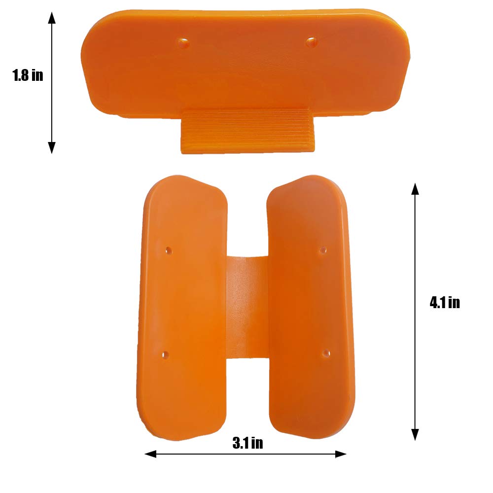 NXPOXS 2-Pack Bullnose Corners Trim Gauge for 10-030 Crown Molding Marking Tools NXPOXS