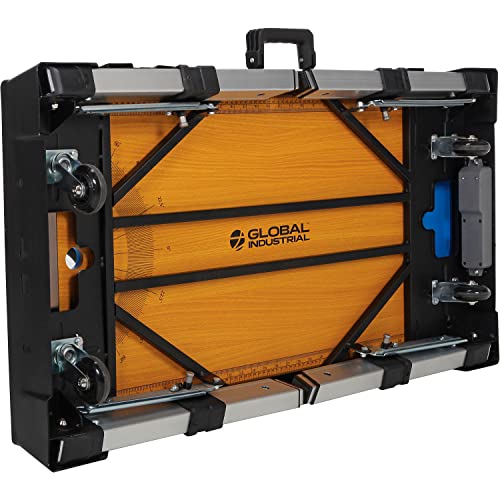 Global Industrial 4-in-1 Portable Workbench with Power Strip Global Industrial