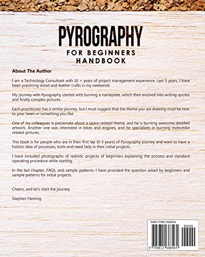 Pyrography for Beginners Handbook: Learn to Burn Guide in Wood Burning with Starter Projects and Patterns (DIY Series) Independently Published