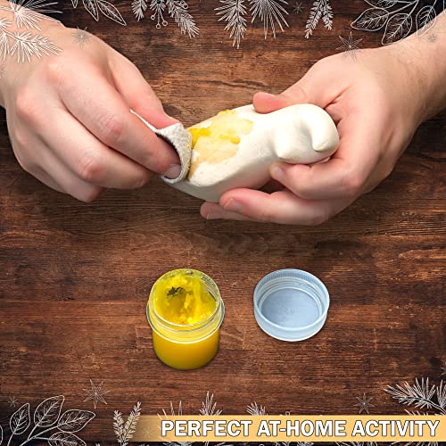 Wood Carving Kit for Beginners - Whittling kit with Rhino - Linden Woodworking Kit for Kids, Adults - Wood Carving Stainless Steel Knife with Wooden NEWURBAN