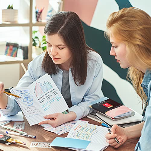 ARTEZA Pocket Notebooks, Set of 5, 5 x 8 Inches, 40 Sheets Each, Butterfly Designs, 2 Dotted, 2 Ruled, and 1 Blank Softcover Journal with Smooth ARTEZA