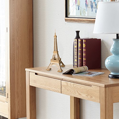 ROBOTIME Assembly Famous World Architecture Eiffel Tower Exquisite Wood Craft Kits for Kids Best Model Kits and DIY Arts Projects for Adults ROBOTIME