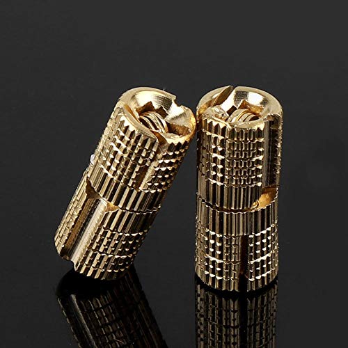 Duokon Ring Box Hinges, 4Pcs/Pack Copper Brass Cabinet Gift Box Concealed Barrel Hinge 8mm 180 Opening Angle Duokon