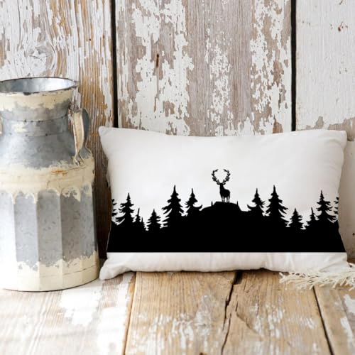 Pine Tree Stencils Christmas Tree Stencils Forest Stencil Reusable Drawing Templates for Painting on Wood Wall Fabric Furniture zosylley