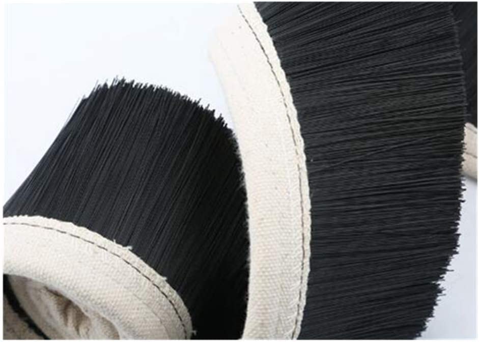 Flexible Nylon Strip Brush for Brush Vacuum Cleaner Engraving Machine Dust Cover CNC Router Spindle Motor (4 meter) ele ELEOPTION