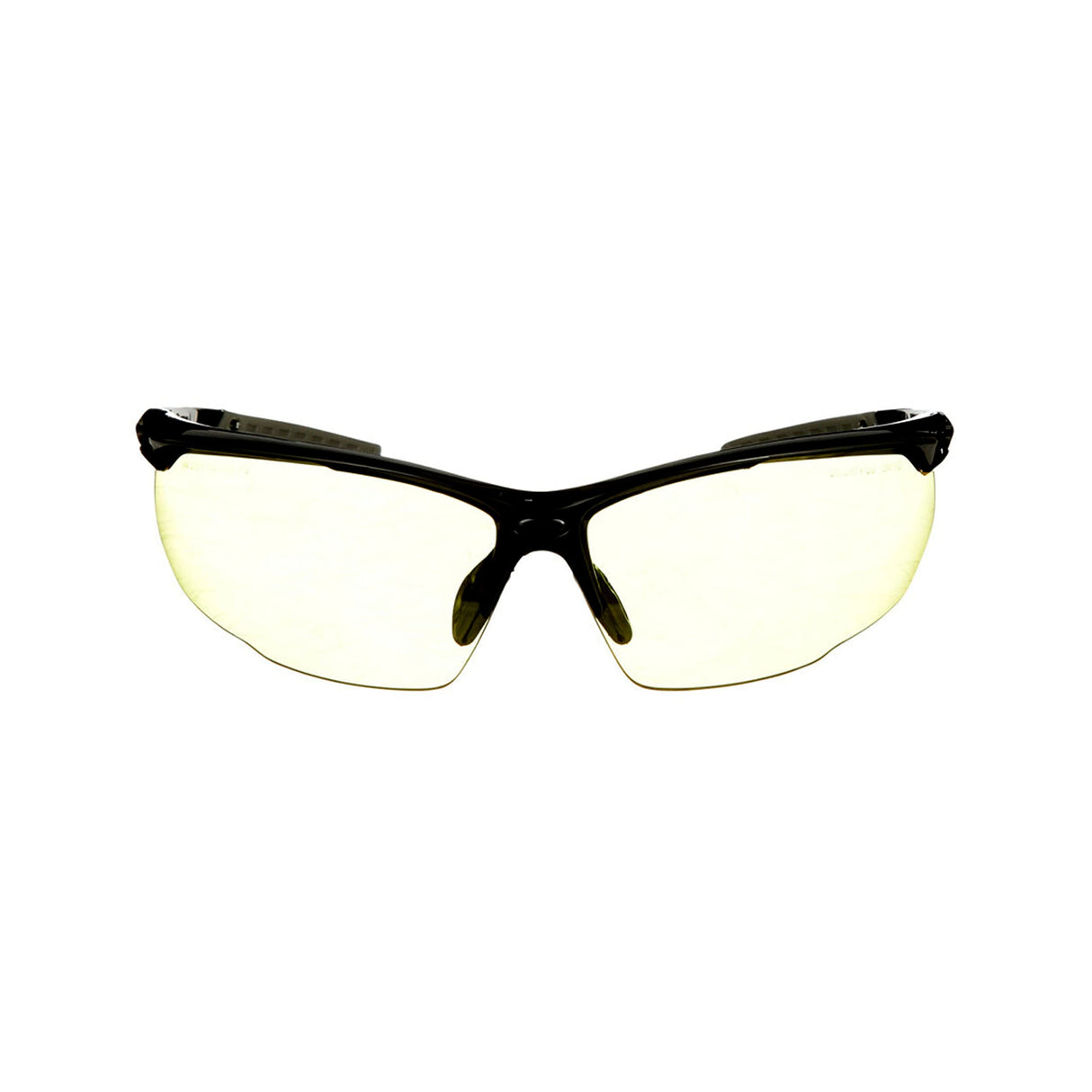 3M Performance Eyewear, Multi-Purpose Design, Black Frame, Amber Lens, 1/Pack 3M