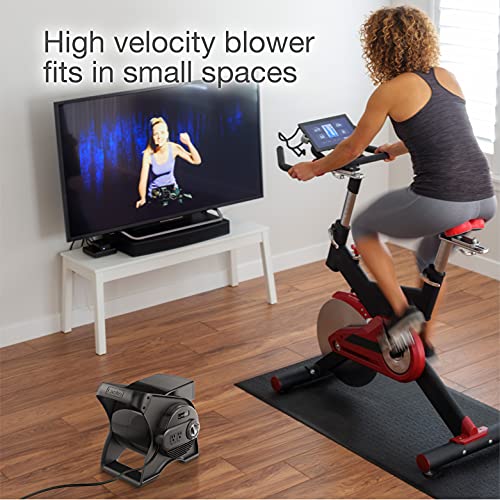 Lasko High Velocity Pivoting Utility Blower Fan, for Cooling, Ventilating, Exhausting and Drying at Home, Job Site, Construction, 2 AC Outlets, Lasko