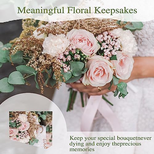 Large Resin Molds,Rectangle Silicone Molds for Resin Casting,Epoxy Resin Casting Mold for Flower Preservation,DIY Home Decor Wedding Gift,Bookends YUUIKLLE