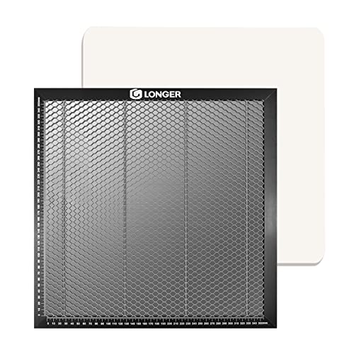 Longer Honeycomb Working Table, Soulmate for Engraver, Honeycomb Working Panel Set for RAY5, Fast Heat Dissipation and Desktop-Protecting, Compatible Longer