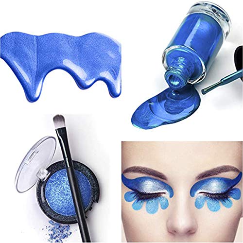 SEISSO Mica Powder - 3.5oz/100g Darker Blue Natural Epoxy Resin Dye Color Pigment Powder for Soap Making, Slime, Nail, Paint, Bath Bomb Colorant etc. SEISSO