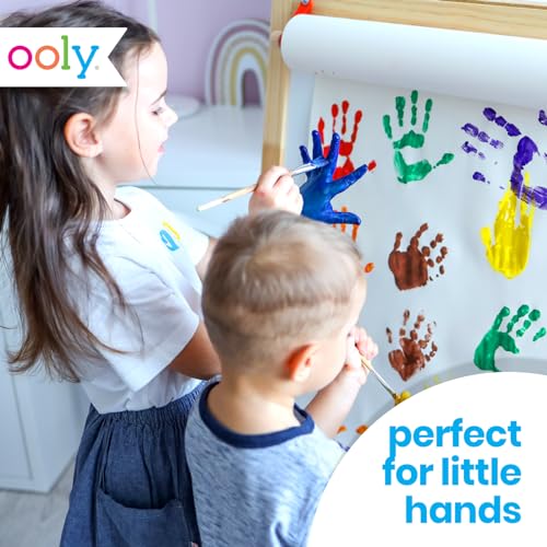 Ooly, Lil' Paint Pods, Paint Set for Kids, Posters, Arts, Crafts, Painting Supplies - Set of 12 Basic Colors, with Brush Ooly