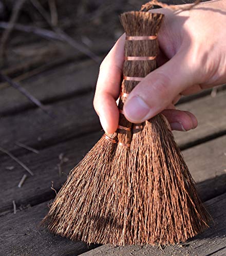 KAKURI Bonsai Broom Brush Large 6.3" Professional Gentle Big Broom, Japanese Bonsai Tool KAKURI