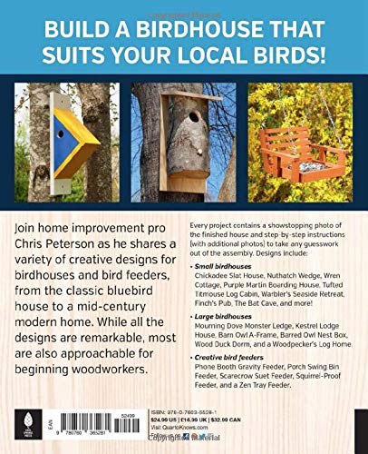 Build-It-Yourself Birdhouses: 25+ DIY Birdhouses and Bird Feeders Cool Springs Press