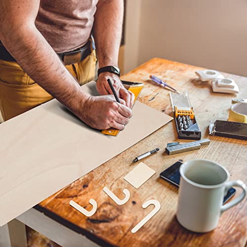 12 Pack 22 x 12 x 1/16 Inch-2 mm Thick Basswood Sheets for Crafts Unfinished Plywood Sheet Rectangular Craft Wood Sheet Boards for DIY Projects, AWIZOM