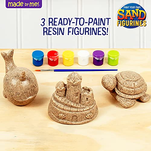 Made By Me Paint Your Own Sand Figurines by Horizon Group USA, Create Sand-Inspired Sculptures, Easy-to-Paint & Mess-Free Surfaces, Includes Acrylic Made By Me
